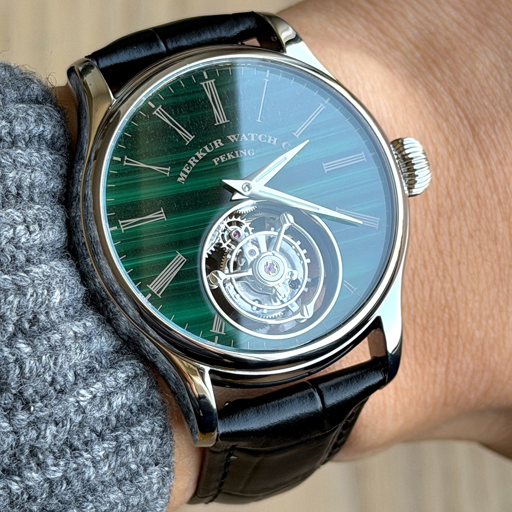 Stones Watches & Jewelry In Sweden Ab - Merkur 100% Jam Tangan Tourbillon Jam