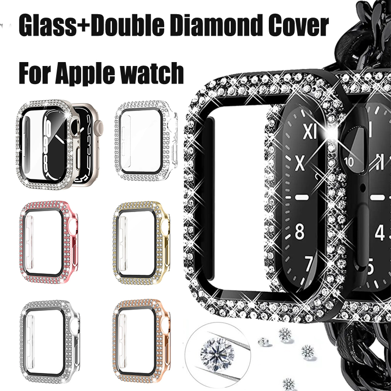 Jewelry Smart Watches - Kaca + Penutup Berlian untuk Casing