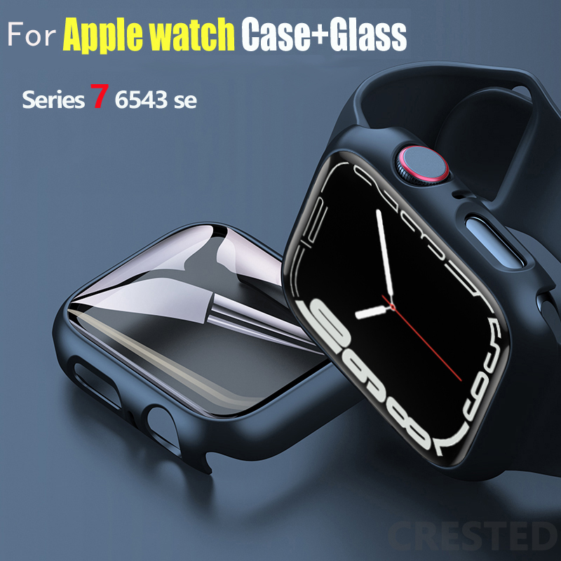 Jewelry Smart Watches - Kaca + penutup untuk Apple Watch,