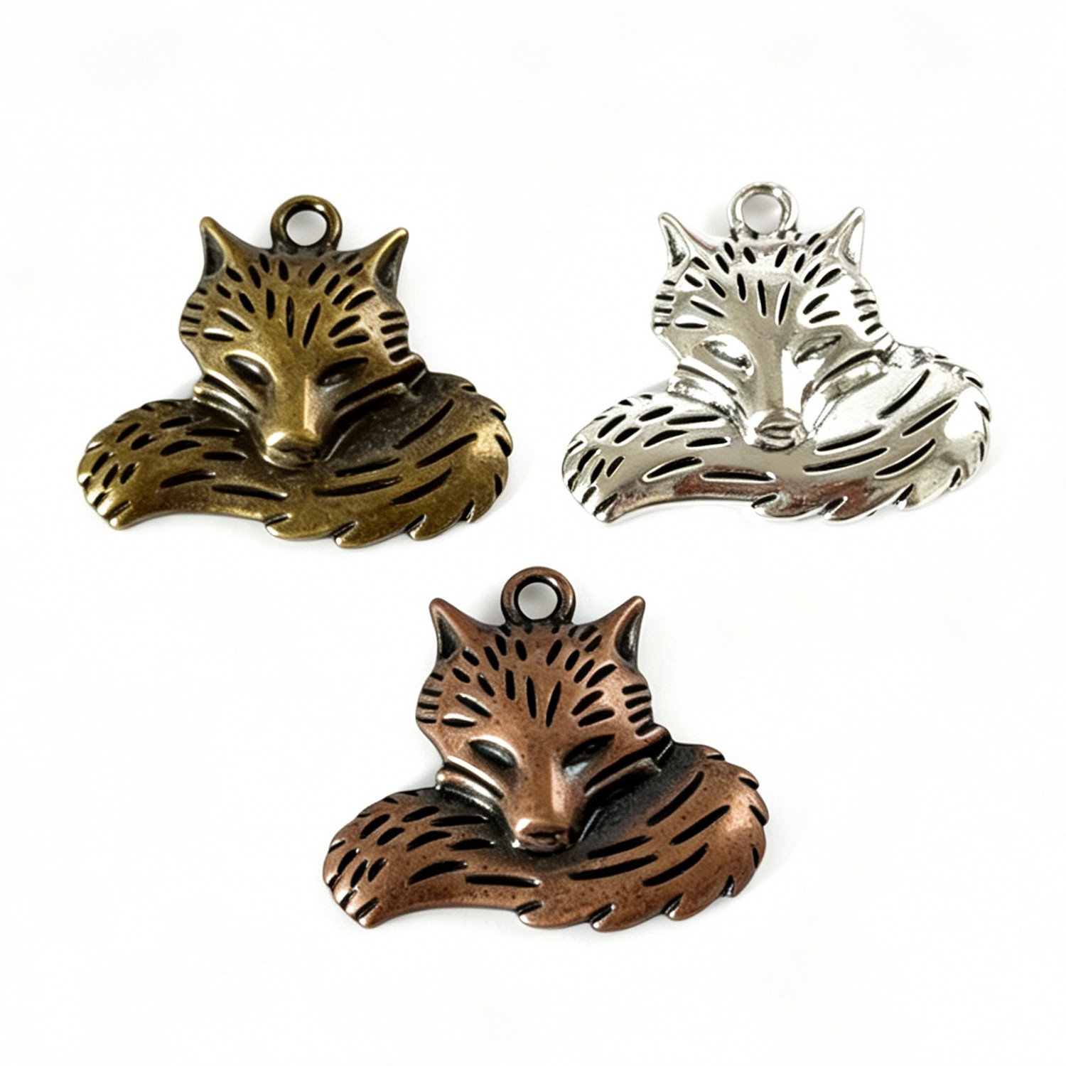 Wolf Jewelry & Watches Tampa - 5 buah liontin berbentuk ekor serigala