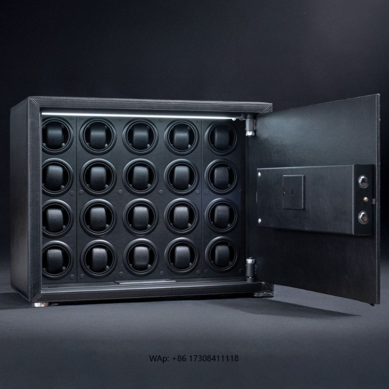 Automatic Watch Winder - Kotak Penyimpanan Jam Otomatis Mewah dengan