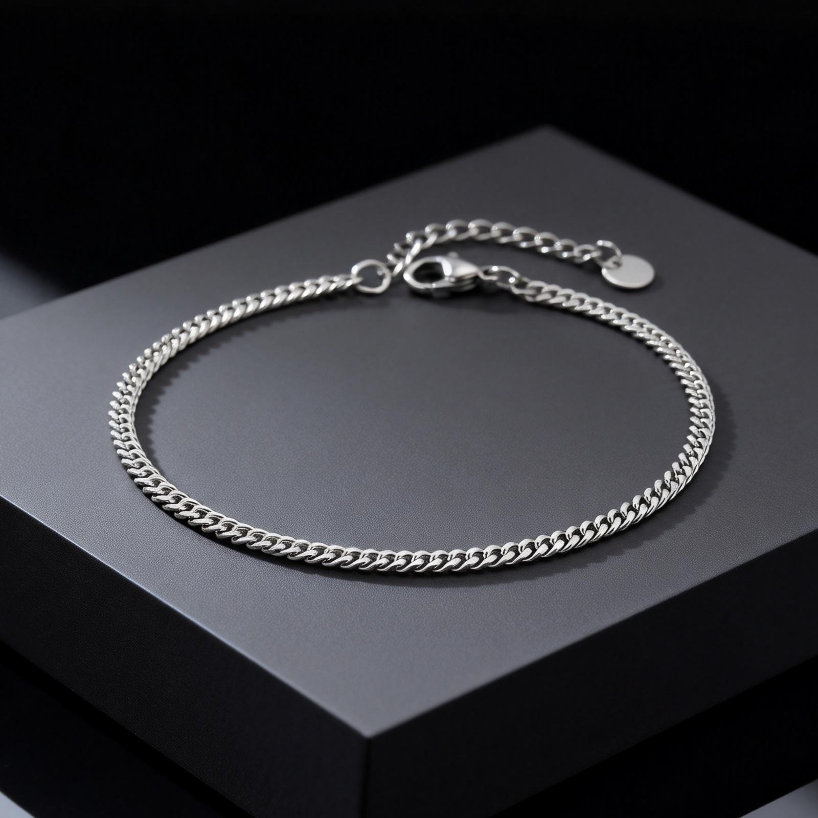 Gelang Kaki Minimalis Stainles - Jc Jewelry & Watches Photos ulasan dan harga
