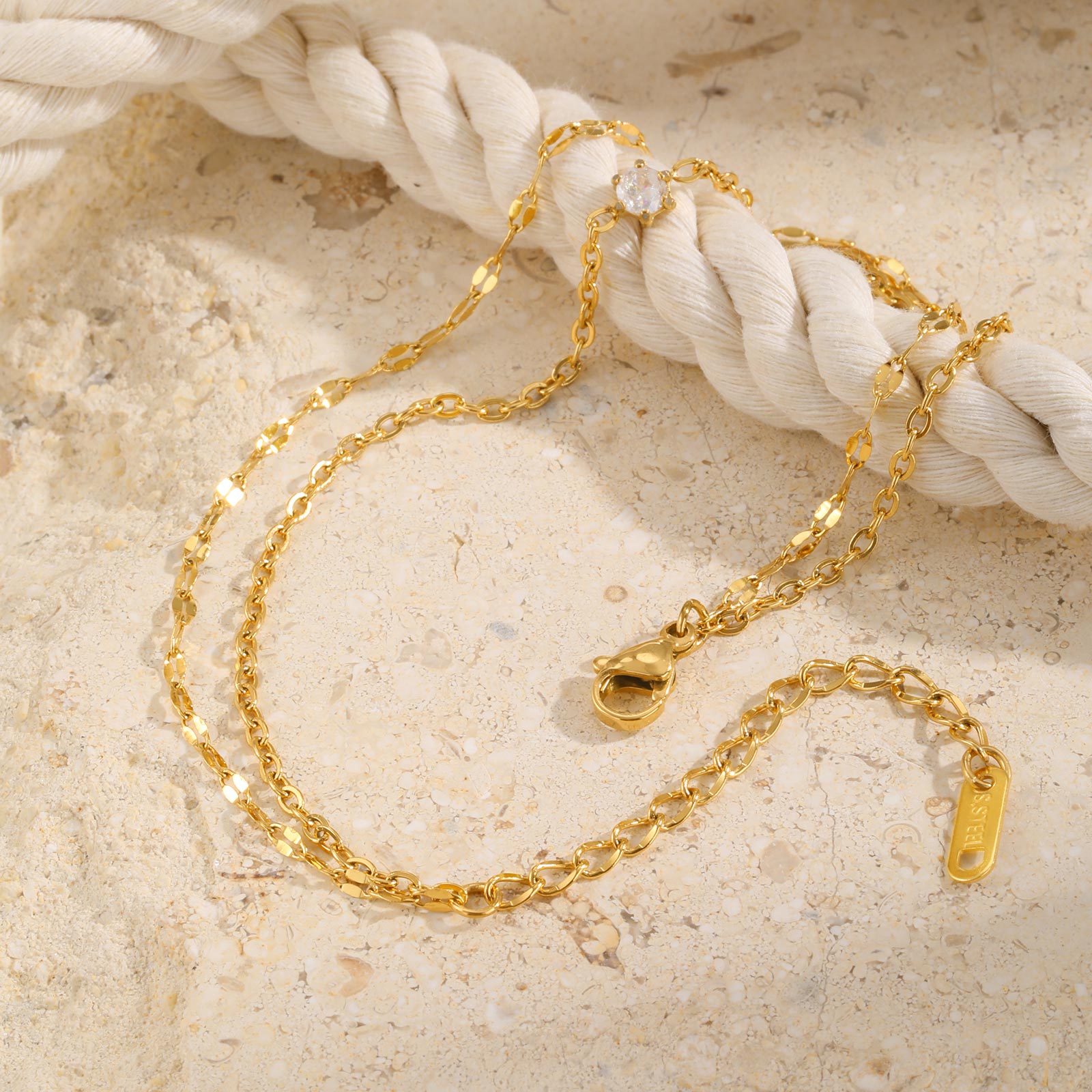 Gelang Kaki Berlapis Tahan Air - Jc Jewelry & Watches Photos ulasan dan harga
