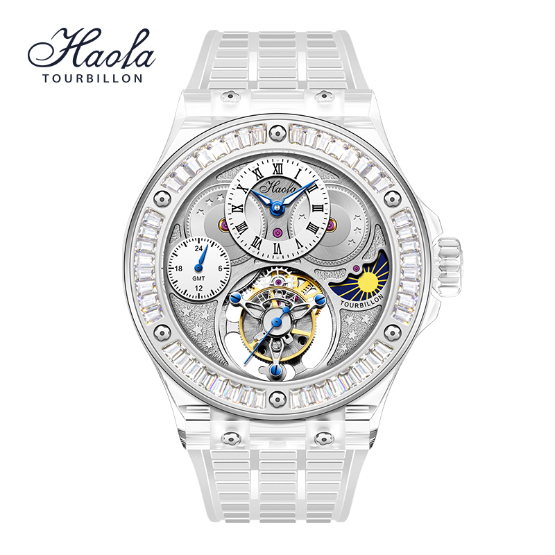 Jam Tangan Pria Haofa GMT Tour - Stones Watches & Jewelry In Sweden Ab ulasan dan harga