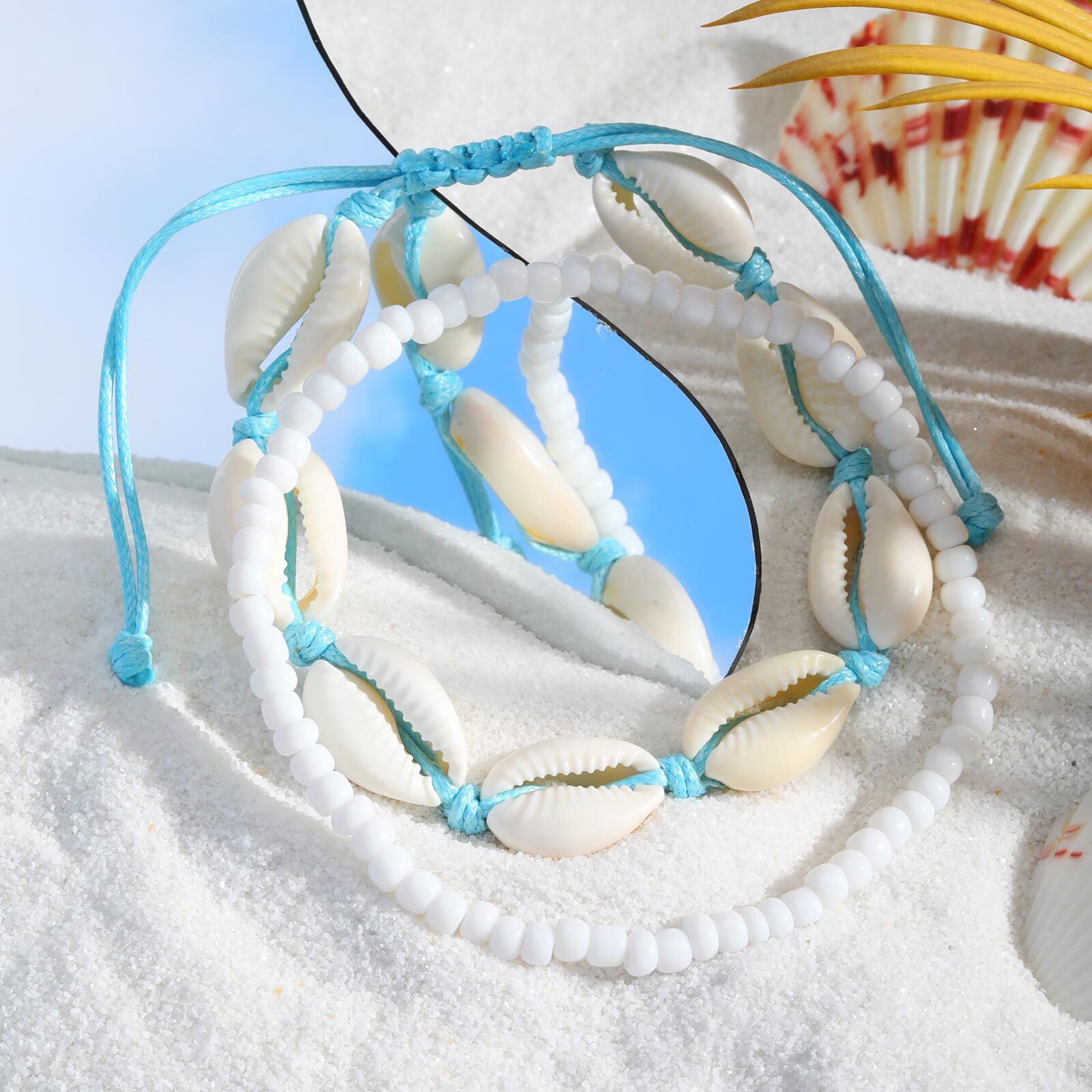 Gelang kaki rantai manik-manik - Jc Jewelry & Watches Photos ulasan dan harga