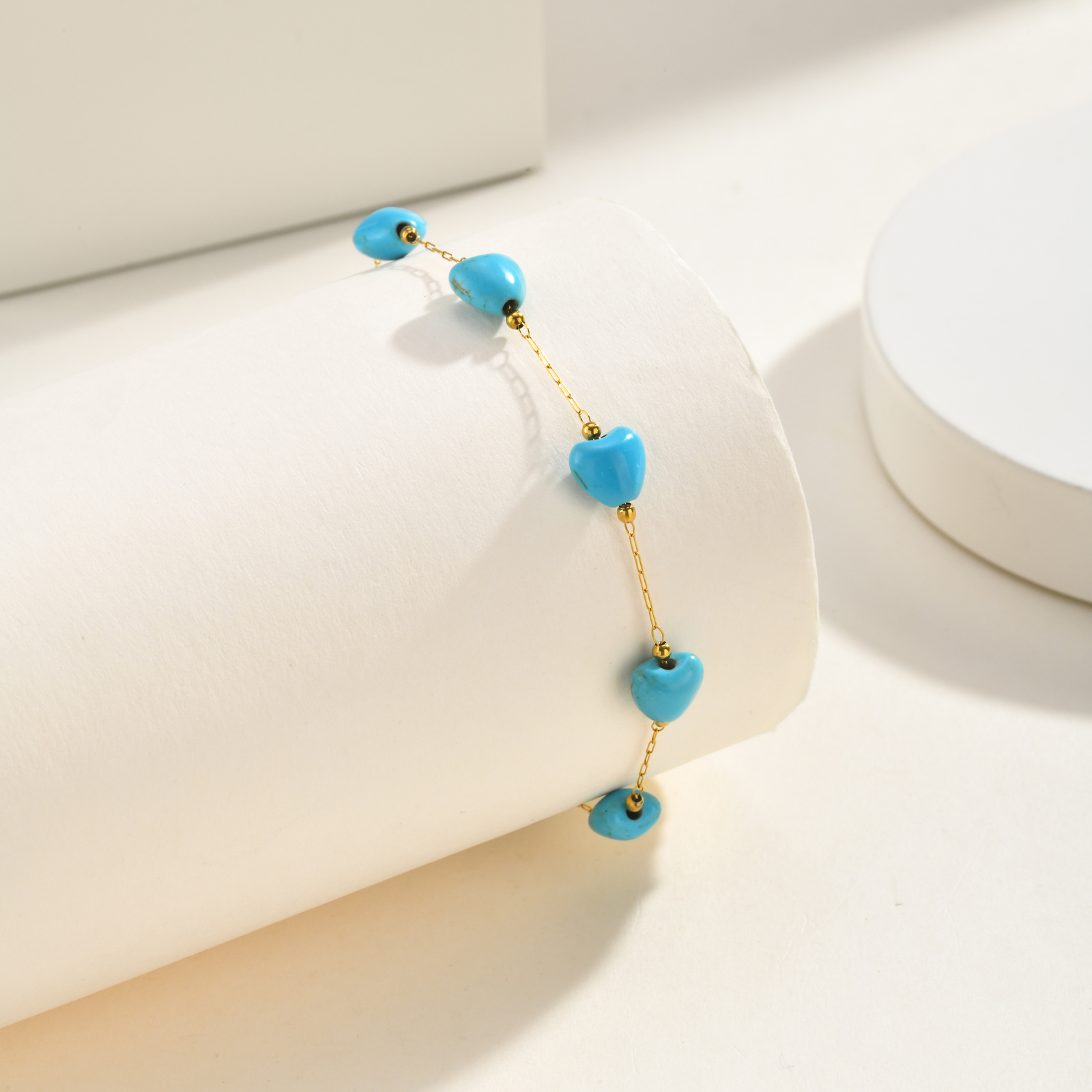 Gelang Kaki Hati Turquoise, Ra - Jc Jewelry & Watches Photos ulasan dan harga