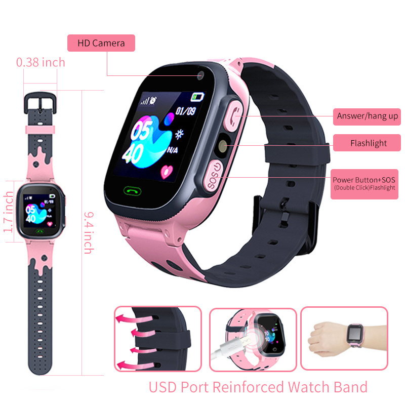 Jam Tangan Pintar Anak Jam Tan - Jewelry Smart Watches ulasan dan harga