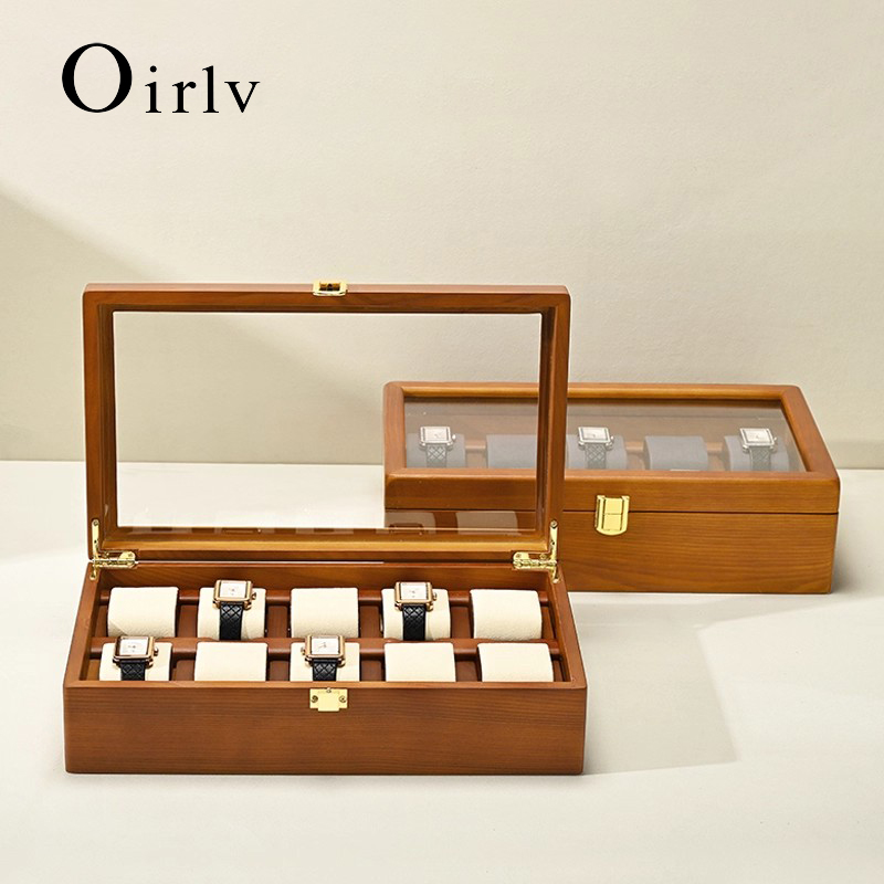 Oirlv 10 Grid Kotak Jam Tangan - Jewelry Box That Holds Watches ulasan dan harga