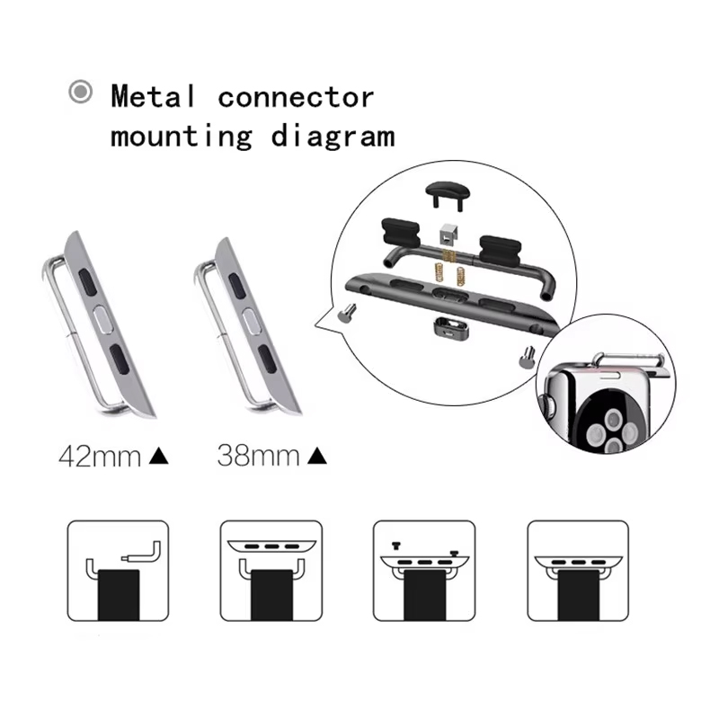 2 Buah Adaptor Konektor Baja T - Jewelry Stores Watches ulasan dan harga