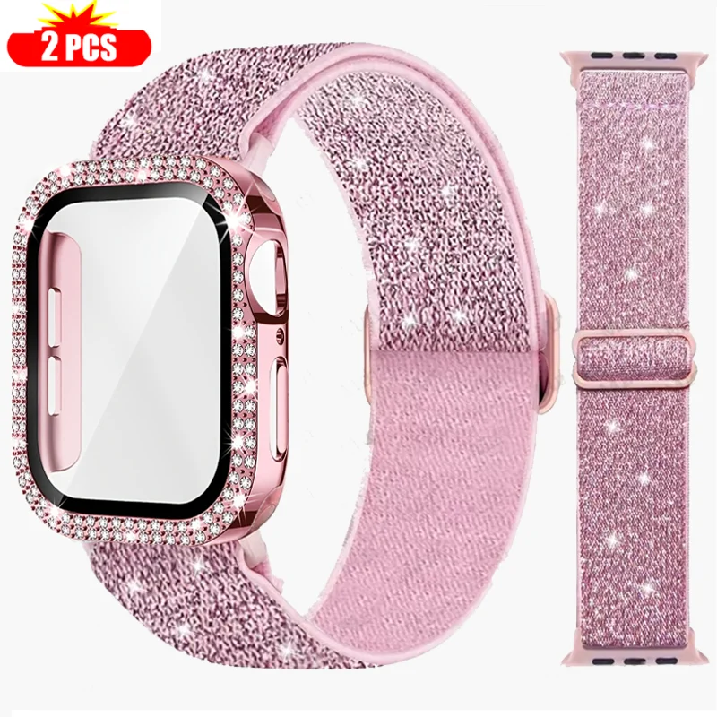 Tali + Casing untuk Apple Watc - Jewelry Smart Watches ulasan dan harga
