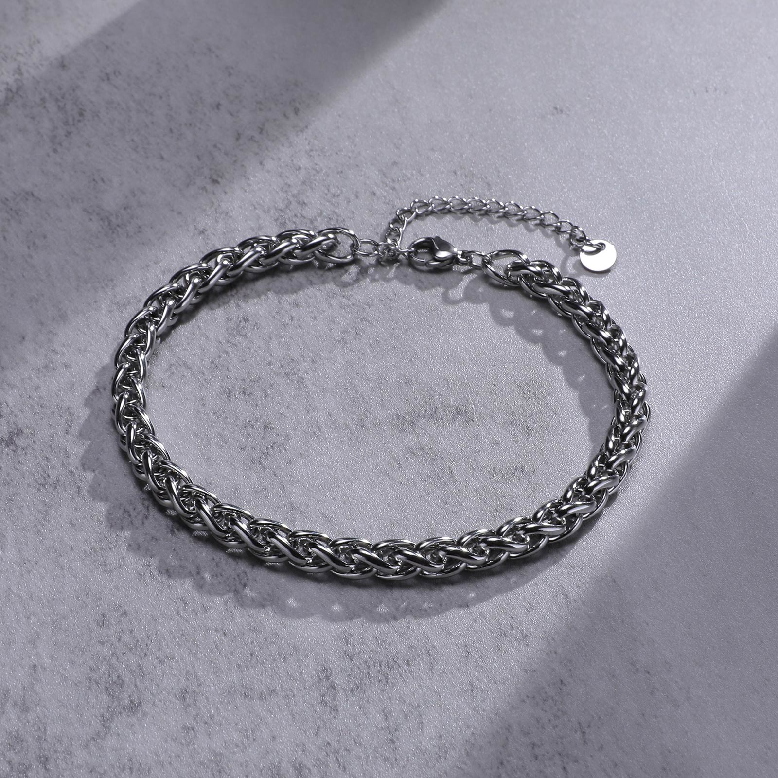 Vnox gelang kaki rantai Kuba u - Jc Jewelry & Watches Photos ulasan dan harga