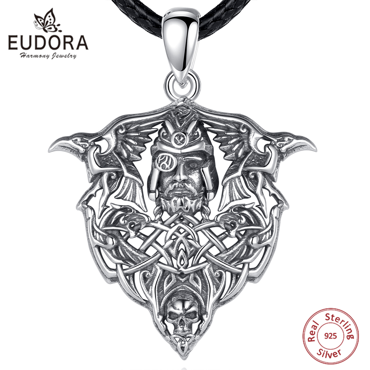 Eudora 925 Perak Murni Viking  - Wolf Jewelry & Watches Tampa ulasan dan harga
