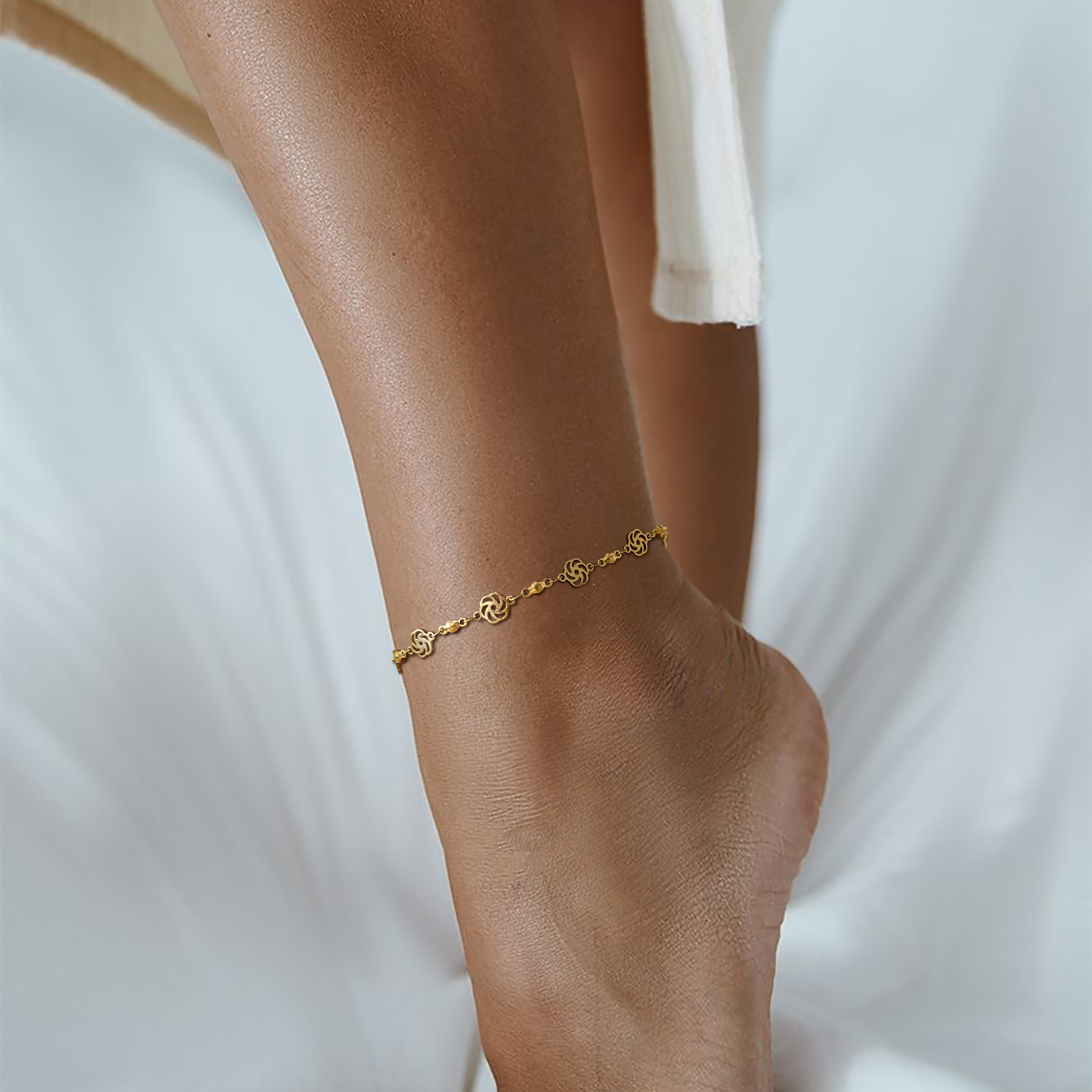 Gelang kaki mawar berongga can - Jc Jewelry & Watches Photos ulasan dan harga
