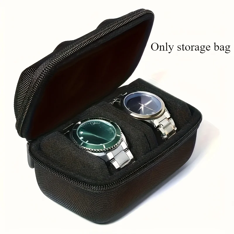 Casing Perjalanan Jam Tangan 2 - Jewelry Box That Holds Watches ulasan dan harga
