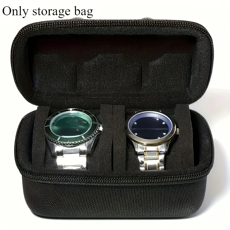 Casing Perjalanan Jam Tangan 2 - Jewelry Box That Holds Watches ulasan dan harga