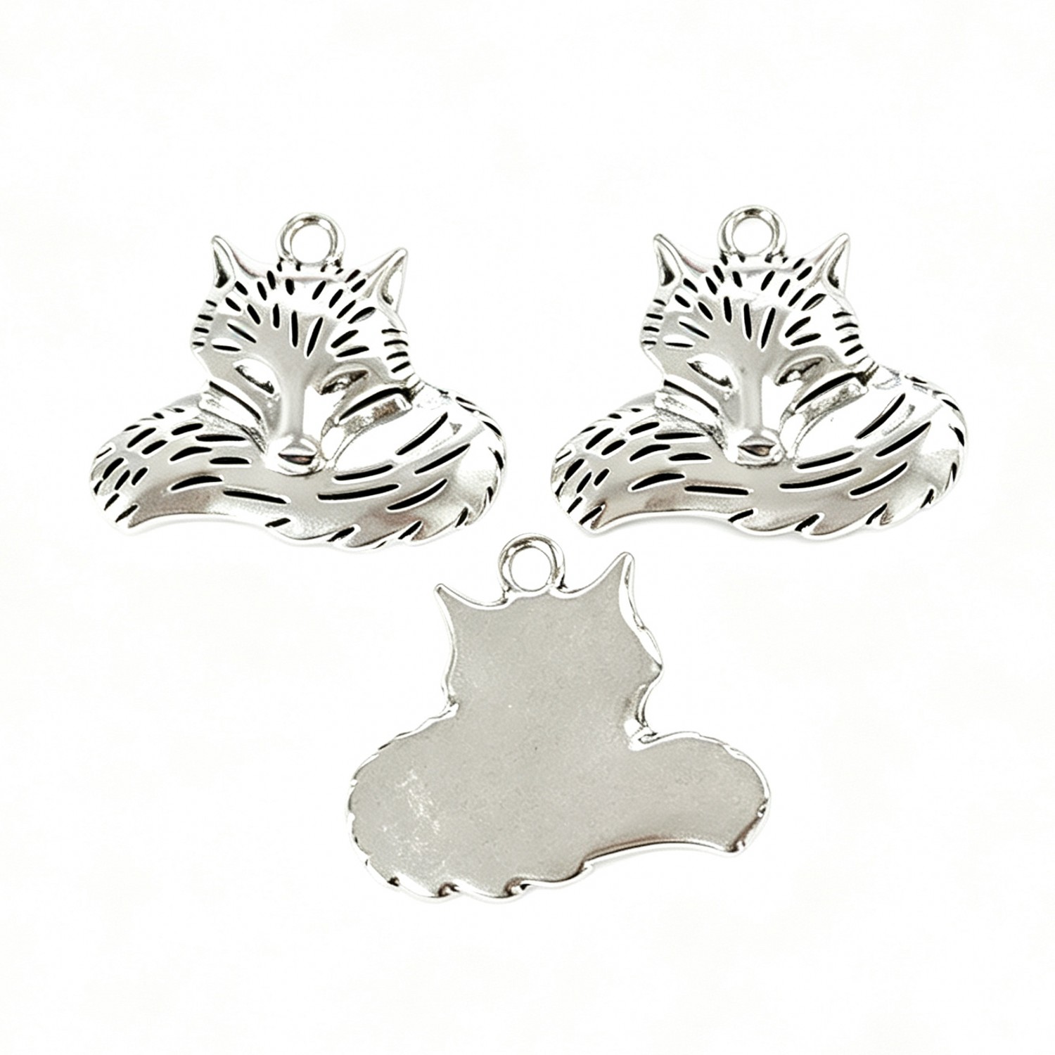 5 buah liontin berbentuk ekor  - Wolf Jewelry & Watches Tampa ulasan dan harga