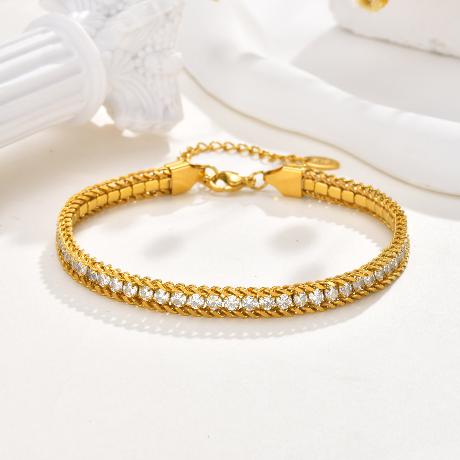 Vnox Gelang Kaki Rantai Wanita - Jc Jewelry & Watches Photos ulasan dan harga